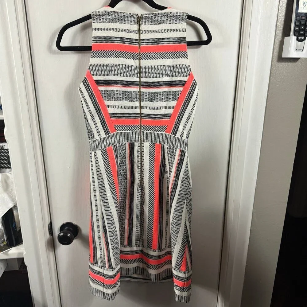 Kate Spade Womens NWT Flights of Fancy Ribbon Jacquard Lined A-Line Dress
